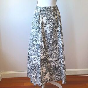 Linen Italian maxi Skirt